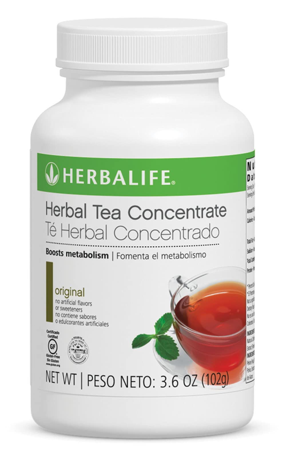 Instant herbal drink with tea extracts with original flavor 102g