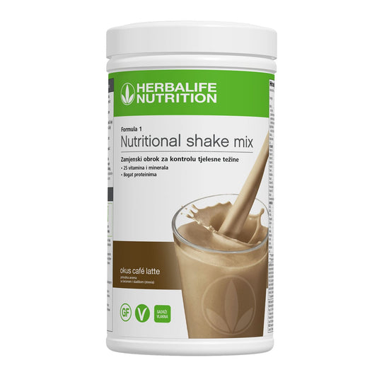 Formula 1 Nutritional Shake Mix Cafe Latte Flavor