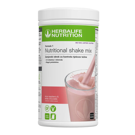 Formula 1 Nutritional Shake Raspberry White Chocolate Flavor